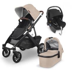uppababy vista liam and mese car seat
