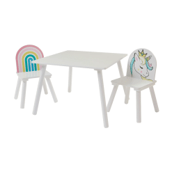 Liberty House Toys Kids Unicorn Table and Chair Set