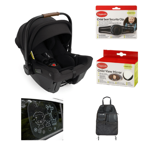 Nuna Pipa URBN i-Size Infant Carrier Caviar with accessories