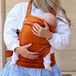 Bizzi Growin Cinnamon Orange Nomad Baby Carrier