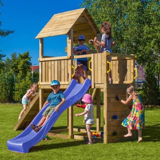 Shire Adventure Peaks Wooden Climbing Frame Fortress 3