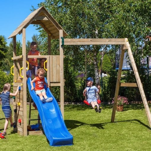 Shire Adventure Peaks Wooden Climbing Frame Fortress 2
