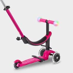 Micro Scooters Mini 2 Grow Light Up 4in1 Scooter - Pink