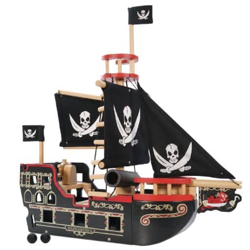 Le Toy Van Barbarossa Toy Pirate Ship